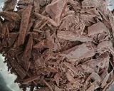 Foto langkah ke 1 dari resep Brownies Kukus Ny. Liem (versi letter cake).