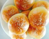 Hình bước làm 3 của món Vỏ bánh mì hamburger