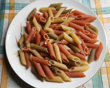 Foto del paso 1 de la receta: Mostacholes multicolor con espárragos