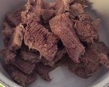 Foto langkah ke 4 dari resep Krengsengan Daging Tanpa Petis.
