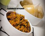 A picture of step 1 of My almighty egusi soup.