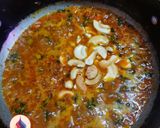 A picture of step 6 of KATHIYAWADI KAJU GANTHIYA NU SHAK (Cashew Ganthiya Curry).