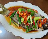 極鮮原味蒸魚（極上の鮮味蒸し魚）的食譜步驟9照片