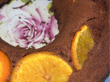 كيكة الكاكاو مع البرتقال 🤤