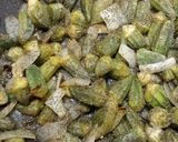 A picture of step 3 of Onion okra sautee.