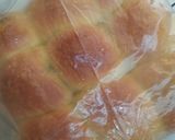 Foto langkah ke 9 dari resep Roti Sobek metode autolisis.