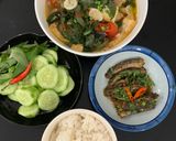 Hình bước làm 5 của món Canh cà om