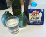 Foto del paso 1 de la receta: Crema de calabacín murciano con queso azul