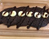 A picture of step 6 of Ragi banana choco pancakes eggless.