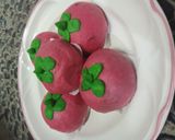 Foto langkah ke 4 dari resep Bakpao mini buah bit.