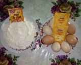 Pas rețetă Prăjitură cu măr și cu biscuiți 2 fotografie