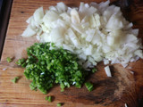 Pechuga salteada con arroz
