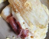 Foto del paso 6 de la receta: Sándwich a la sartén 🥪🧀🍳🥚🥓