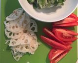 Hình bước làm 1 của món Củ sen xào