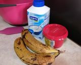 Foto del paso 1 de la receta: Helado de yogurt, banana y dulce de leche