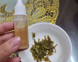Hình bước làm 2 của món Húng chanh hấp đường phèn trị ho
