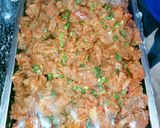 A picture of step 3 of Sauced beef.