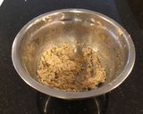 A picture of step 3 of Mega Caramel N&M Chovolate Chunk Cookies.