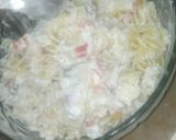 A picture of step 3 of Russian salad 🥗.