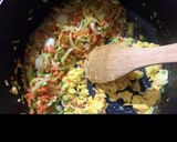 Foto del paso 6 de la receta: Yakimeshi con pollo