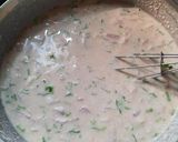 A picture of step 1 of Wheat Rava Dosa.