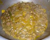 A picture of step 5 of Beef tikka liver.
