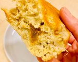 A picture of step 3 of 3 ingredient banana cake.