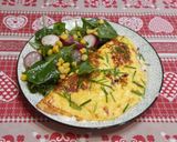 Foto del passaggio 8 della ricetta Omelette, sottilette e sfilaccetti di bresaola