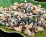 Hình bước làm 3 của món Bún nấm nước lèo (bún hến nước lèo chay)