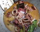 Foto langkah ke 4 dari resep Cumi Masak Santan.