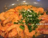 A picture of step 3 of Lemon Shrimp.
