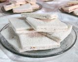 Foto del paso 6 de la receta: 🥪 Sándwiches de miga - variedad 🥪 Queso roquefort, atún, tomate, huevo, ananá, cantimpalo, jamón