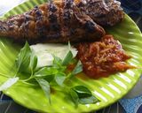 Foto langkah ke 4 dari resep Nila Bakar Sambal Pencit/Mangga Muda (#pr_HomeMadeStreetFood).