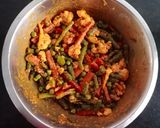 A picture of step 4 of Mixed Vegetable Pickle.