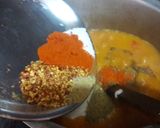 A picture of step 6 of Achar Gosht.