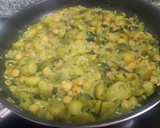 Foto del paso 6 de la receta: Coles de Bruselas con arroz y garbanzos