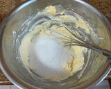 A picture of step 3 of Cranberry & Cream cheese Cup Cakes.