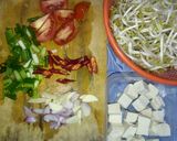 Foto langkah ke 1 dari resep Tumis Tauge Tahu.