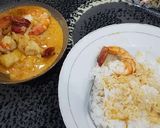 Foto langkah ke 7 dari resep Onion Prawn w/ coconut milk (Udang Windu Bombay bumbu Santan).