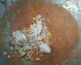 A picture of step 2 of Peanut curry.