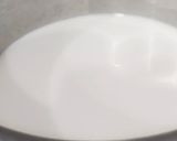 A picture of step 1 of Milk Peda.