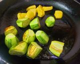 A picture of step 1 of Aloo Potoler Rasa.