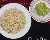 A picture of step 3 of Edamame Bagara Khana.