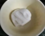 A picture of step 4 of Namkeen Ghujia for vrat.