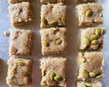 A picture of step 4 of Oats, makhana and dry fruits burfi.