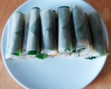 Hình bước làm 3 của món Ram CÁ cuốn lá lốt