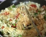 A picture of step 4 of Cabbage Masala Omelette.