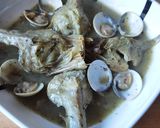 Foto del paso 7 de la receta Alcachofas con almejas en salsa verde