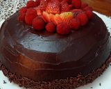 Foto del paso 5 de la receta: Torta de Chocolate con Fresas
