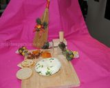 A picture of step 10 of Home made country cheese.